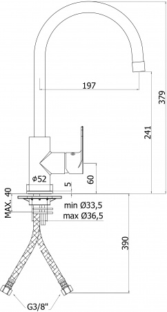 ��������� Paffoni Lime LM180CR ��� �������� �����