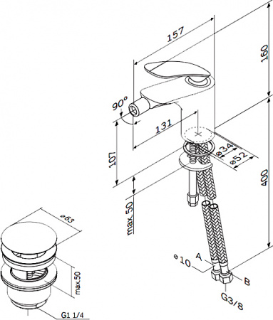��������� AM.PM Sensation F3083164 ��� ����