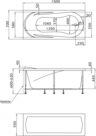 ��������� ����� 1MarKa Medea 150x70
