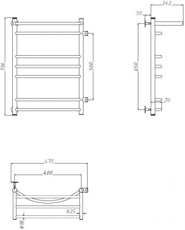 ����������������� ������� ������ ��������� �� 3 � ��2 R, 50x80x40