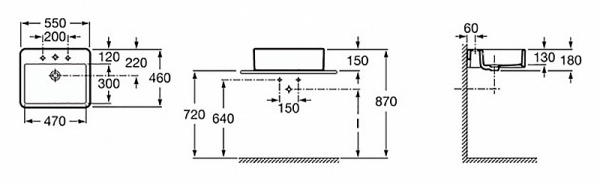 �������� Roca Element 327576000 (55 ��)