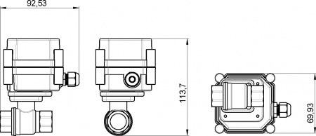 ������� ������ �� �������� Gidrolock Wi-Fi Tiemme 1/2"