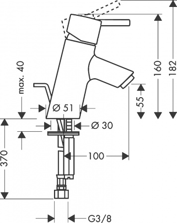 ��������� Hansgrohe Talis S 32020000 ��� ��������