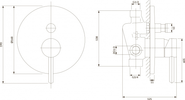 ��������� Omnires Y Y1235CR � ���������� ������, ��� ����� � �����, ����