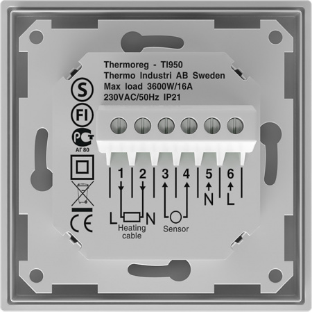  Thermo Thermoreg TI 950 Design