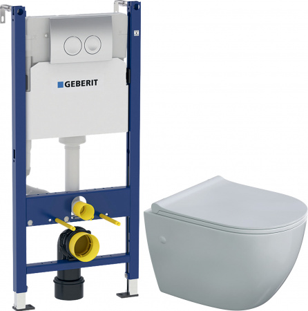 ��������  ������ ��������� Berges Wasserhaus Okus 082127 � ����������� + ������� ����������� ��� �������� Geberit Duofix Delta 458.124.21.1 3 � 1 � ��