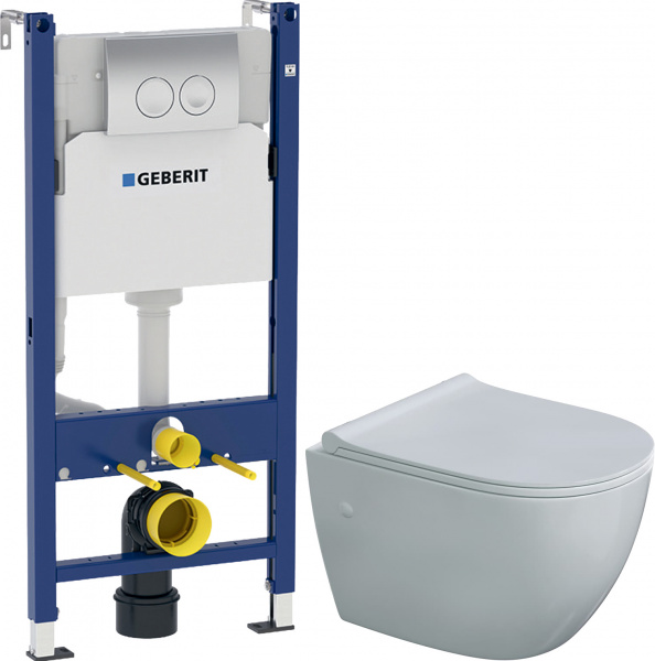 ��������  ������ ��������� Berges Wasserhaus Okus 082127 � ����������� + ������� ����������� ��� �������� Geberit Duofix Delta 458.124.21.1 3 � 1 � ��