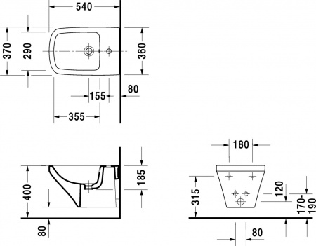 ���� ��������� Duravit DuraStyle 228215