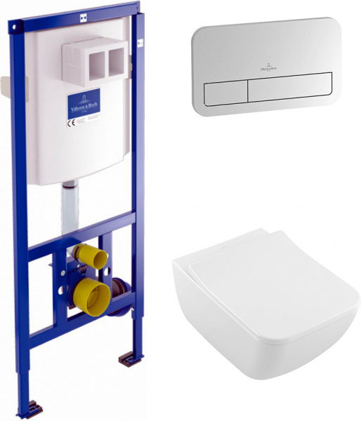 ��������  ������ ��������� Villeroy & Boch Venticello 4611RS01 ������������ + ������ ����� Villeroy & Boch Viconnect 9224 9069 ������� ���� + �������