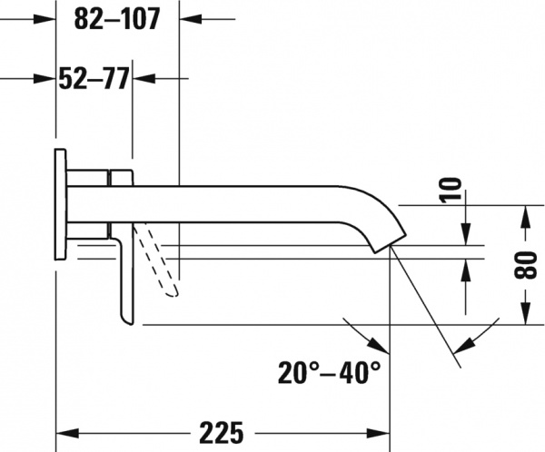��������� Duravit C.1 C11070004046 ��� ��������, ������