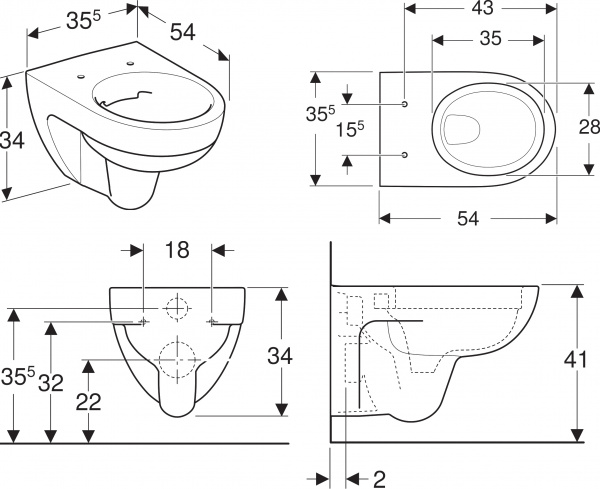 ������ ��������� Geberit Renova