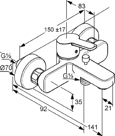 ��������� Kludi Logo Neo 376810575 ��� ����� � �����