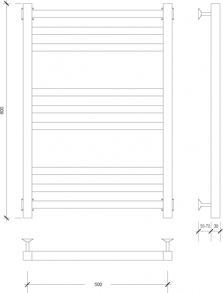 ����������������� ������� Secado ������ 3 80x50, ������ �������