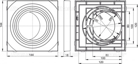 ������� ����������� ����� ������������� � ������� AlcaPlast AGV911R
