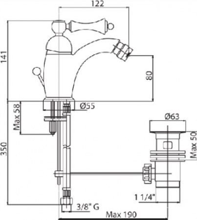 Cezares Margot BSM1-BLC  , 