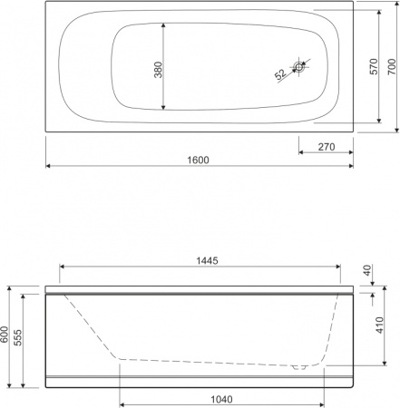 ��������� ����� Cezares Eco 160x70