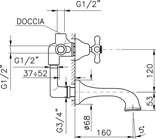 ����� Nicolazzi Doccia C2503CR ��� �����, ����