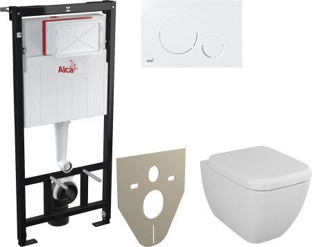 ��������  ���� ��� ������� ���������� VitrA Shift 7742B003-0075 + ������-������� VitrA Shift 91-003-009 � �����������, ����� ���� + ������� ����������� ��� �������� AlcaPlast Sadromodul AM101/1120-0001 + ������ ����� AlcaPlast THIN M670 ����� + ����������