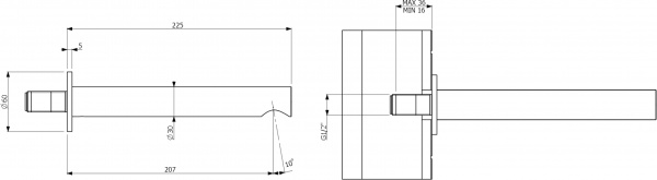 ��������� Villeroy & Boch Dawn TVW10612A15361 � ���������� ������, ��� ��������