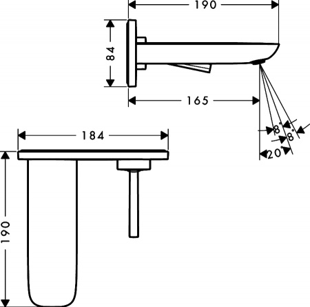 ��������� Hansgrohe PuraVida 15084000 ��� ��������