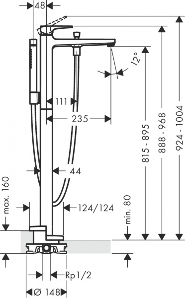 ��������� Hansgrohe Metropol 74532000 ���������, ����