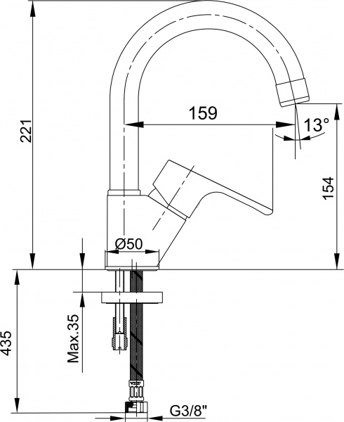 ��������� E.C.A. Niobe 102188054EX ��� ��������