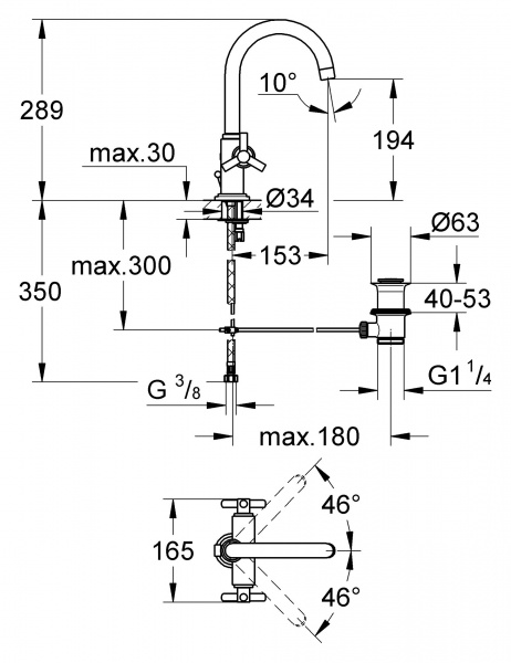 ��������� Grohe Atrio 21019000 ��� ��������