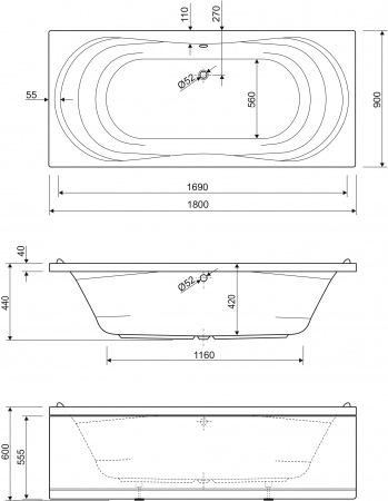 ��������� ����� Cezares Apollo 180�90