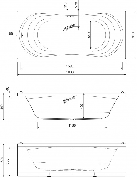 ��������� ����� Cezares Apollo 180�90