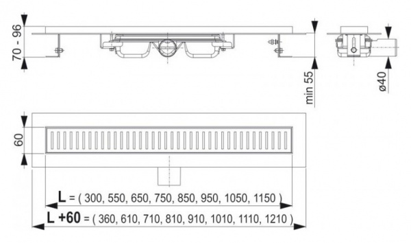 ������� ����� AlcaPlast APZ101 950 � �������