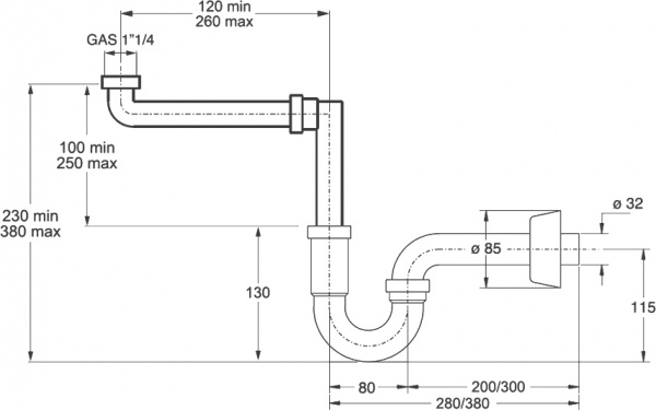 ����� ��� �������� Bonomini Tubular 0220SP20K7WZ