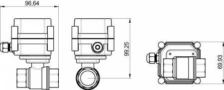 ������� ������ �� �������� Gidrolock Premium Tiemme 3/4"