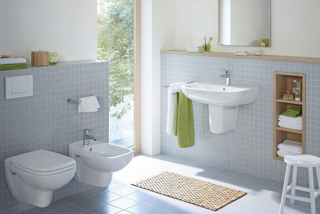��������  ������ Duravit D-code 45700900A1 ������������ + ����������� Geberit Duofix 458.133.21.1 � ������� �����