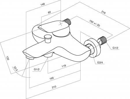 ��������� AM.PM Bliss L F5310032 ��� ����� � �����