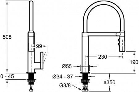  Jacob Delafon Raphael E23311-CP   