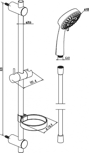 ������� �������� Damixa Contour 760100500