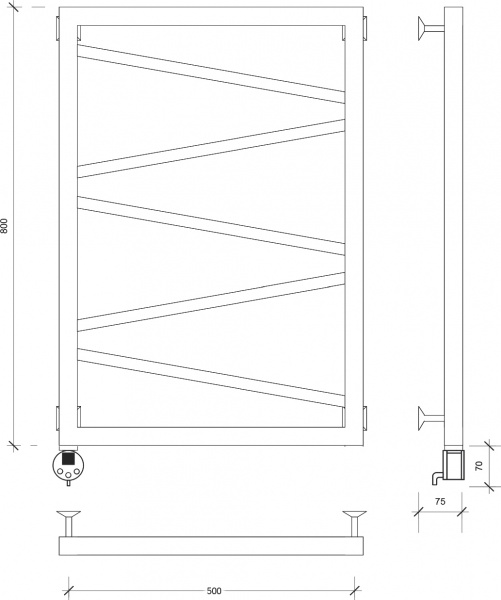 ����������������� ������������� Secado ������ 80�50, ������ �������, L