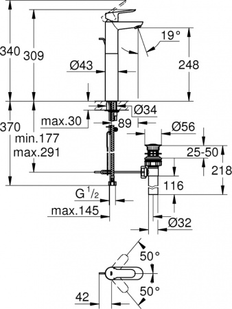 ��������� Grohe BauEdge 32860000 ��� ��������, ����