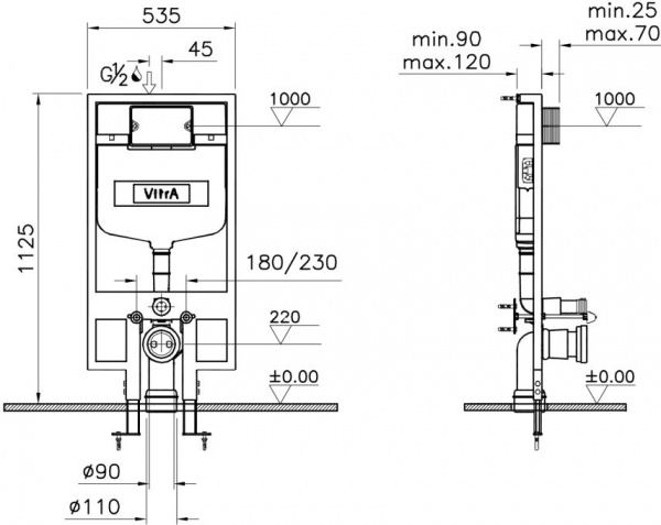 ������� ����������� ��� �������� VitrA 748-5800-01 3/6 �
