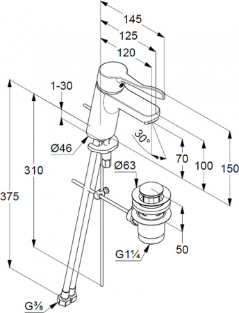 ��������� Kludi Pure&Easy Care 372840565 ��� ��������