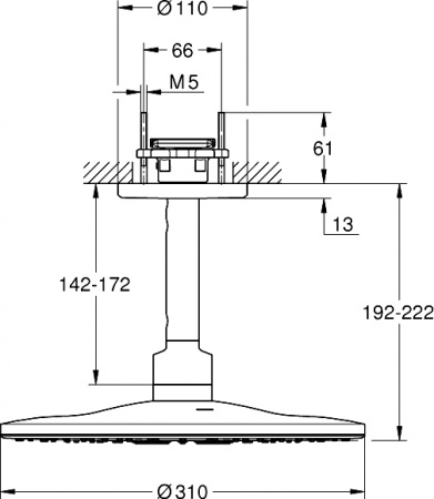 ������� ��� Grohe Rainshower SmartActive 310 26477EN0 ������