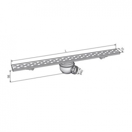 ������� ����� ACO Showerdrain 405720 � ��������. 900 ��.