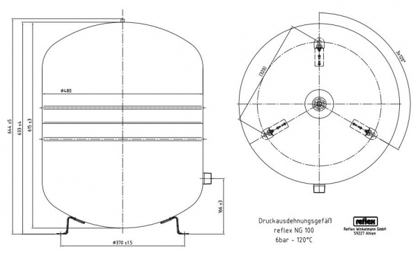 Reflex NG 100, �����, ���������� �������������� ���, ����������� 6 ���, ���. 8001411