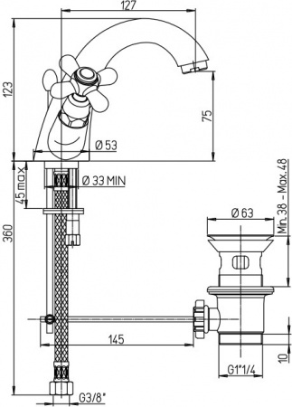 ��������� Paini Liberty 17CR243KM ��� ��������