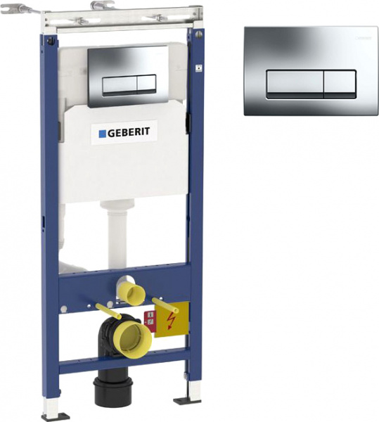 ��������  ������� ����������� ��� �������� Geberit Duofix ���������� 458.125.21.1 4 � 1 � ������� ����� + ������-������� Laufen Pro 8.9695.1.300.000.1