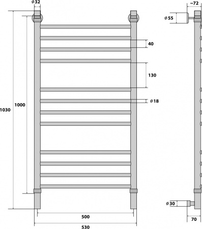 ����������������� ������� Energy Breeze Prestige 100x50