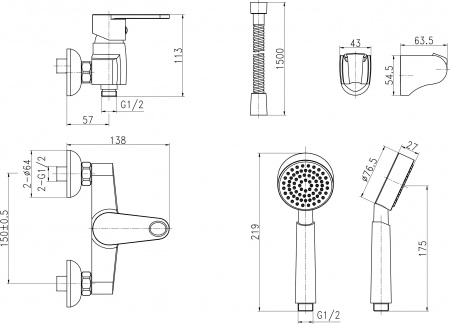  Cersanit Cari 63029  , 