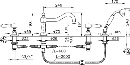 ��������� Nicolazzi Tradizionale 1449CR78 �� ���� �����, ����