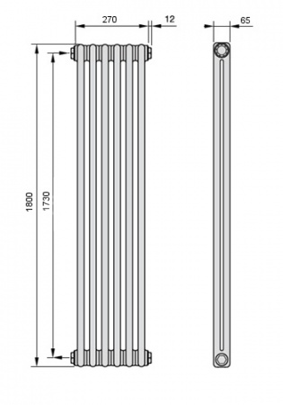 �������� �������� Arbonia 2180/06 N12 3/4 2-��������� RAL 9016