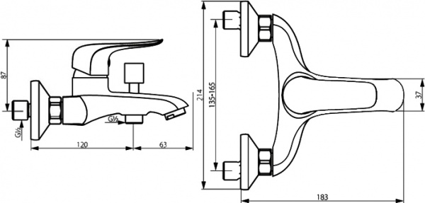 ��������� Damixa RedBlu Palace Evo 2 331000000 ��� ����� � �����